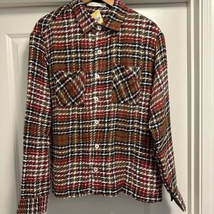 MNML Classic Thick Woven Patterned Flannel Large